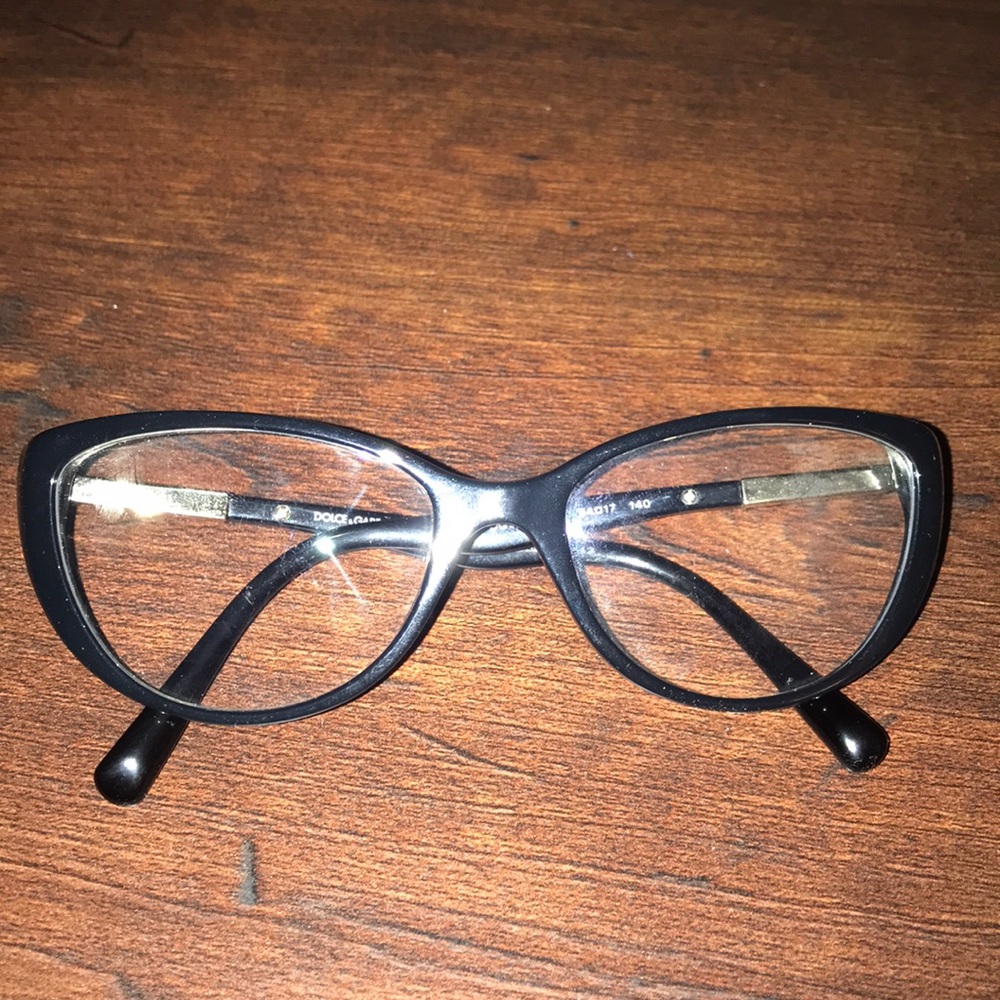 Dolce Gabbana cat eye eyeglasses